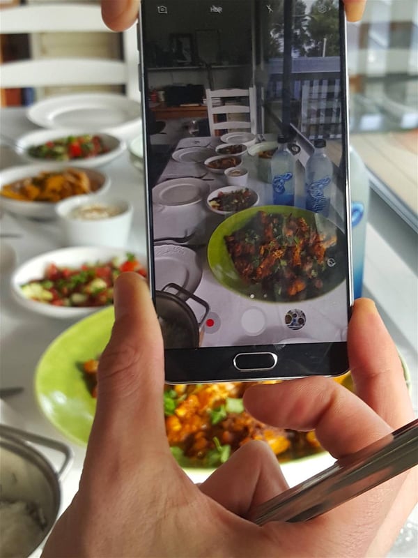 Shooting with a phone