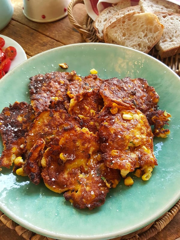 Sweet Corn Fritters