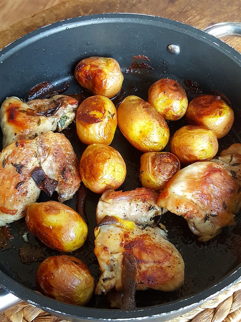 Chicke Thighs with Thyme