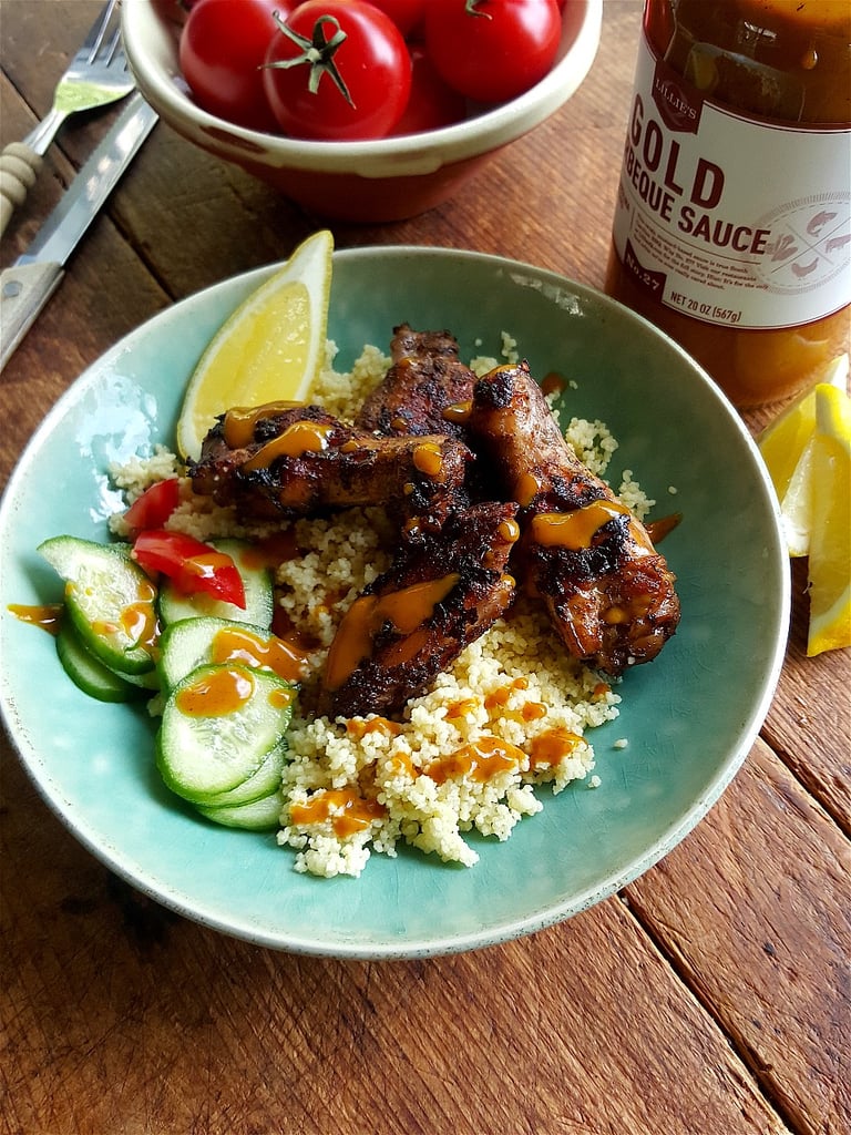 Chicken Nibbles with Ginger & Allspice Rub