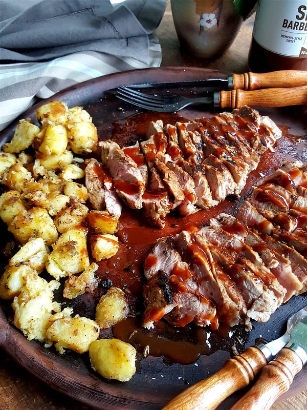 Smoky Pork Steaks