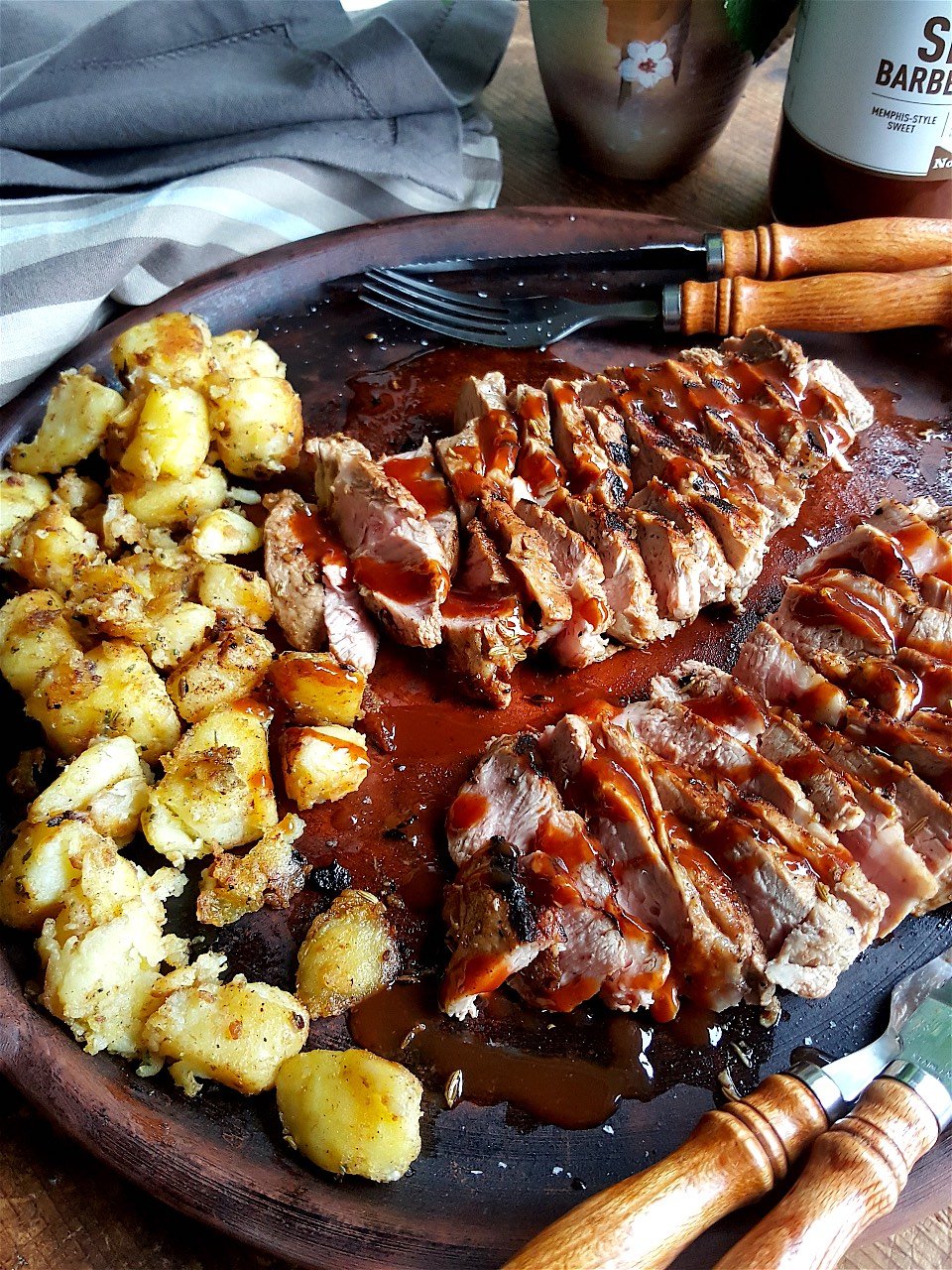 Smoky Pork Steaks