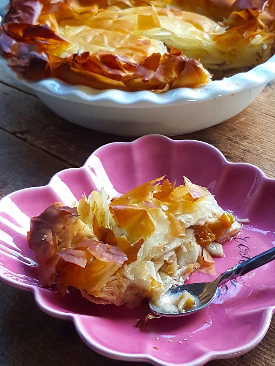 Apple & Walnut Filo Pie 1