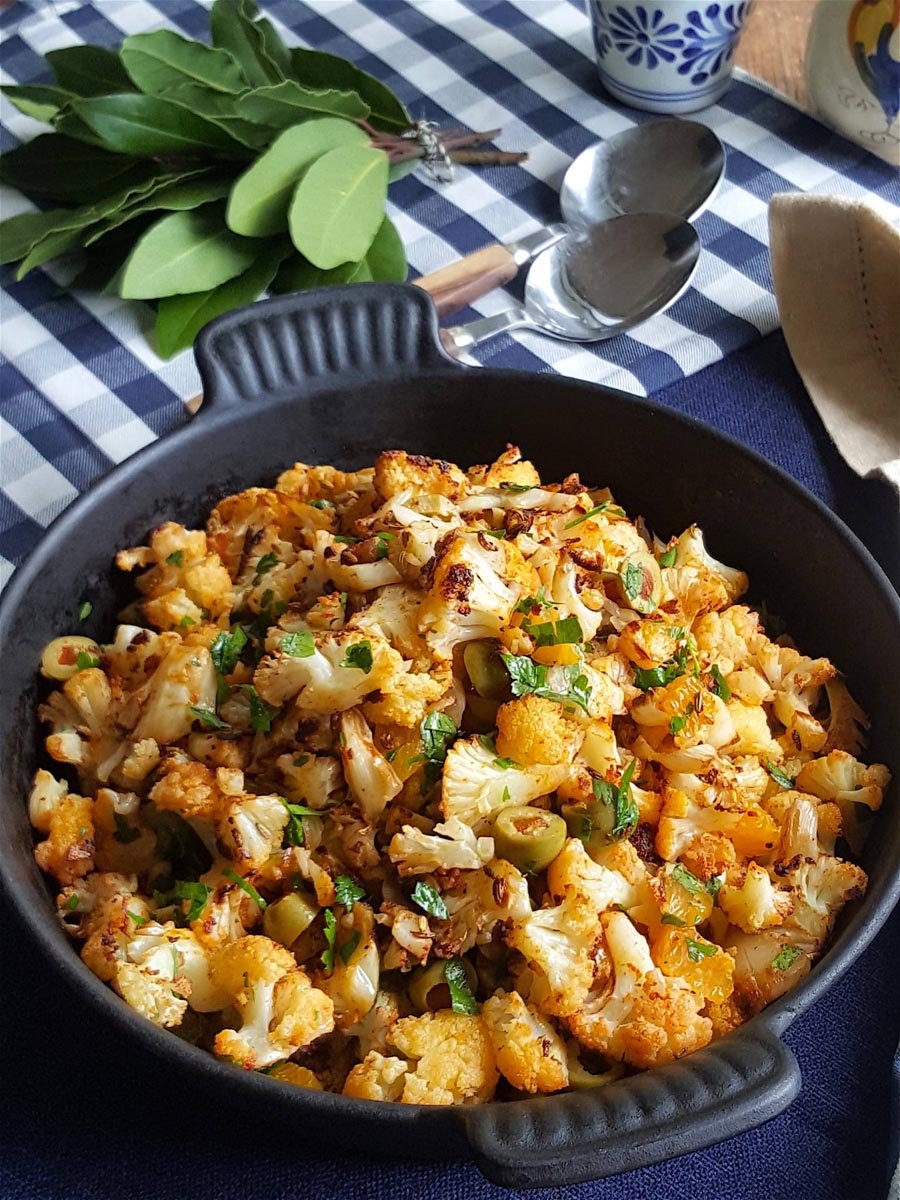 Roasted Cauliflower Salad 1