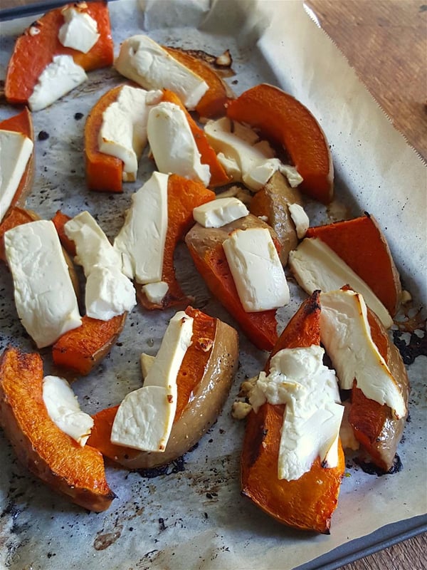 Roasted Pumpkin with Feta & Caper Dressing|Roasted Pumpkin with Feta & Caper Dressing|Roasted Pumpkin with Feta & Caper Dressing