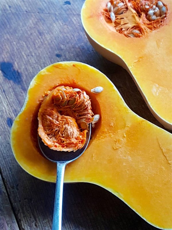 Roasted butternut pumpkin