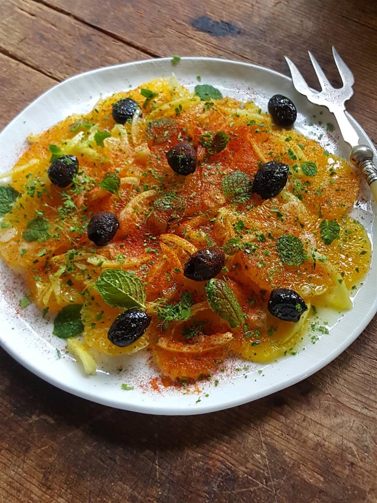 Moroccan Orange & Preserved Lemon Salad