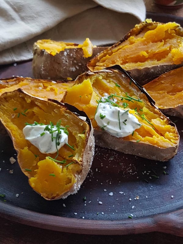 Baked Kumara
