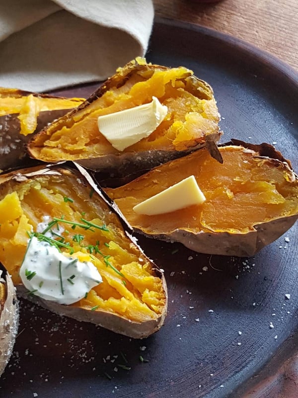 Baked Kumara