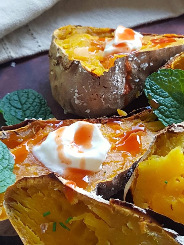Baked Kumara