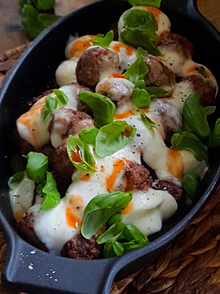 Meatballs with Mozzarella