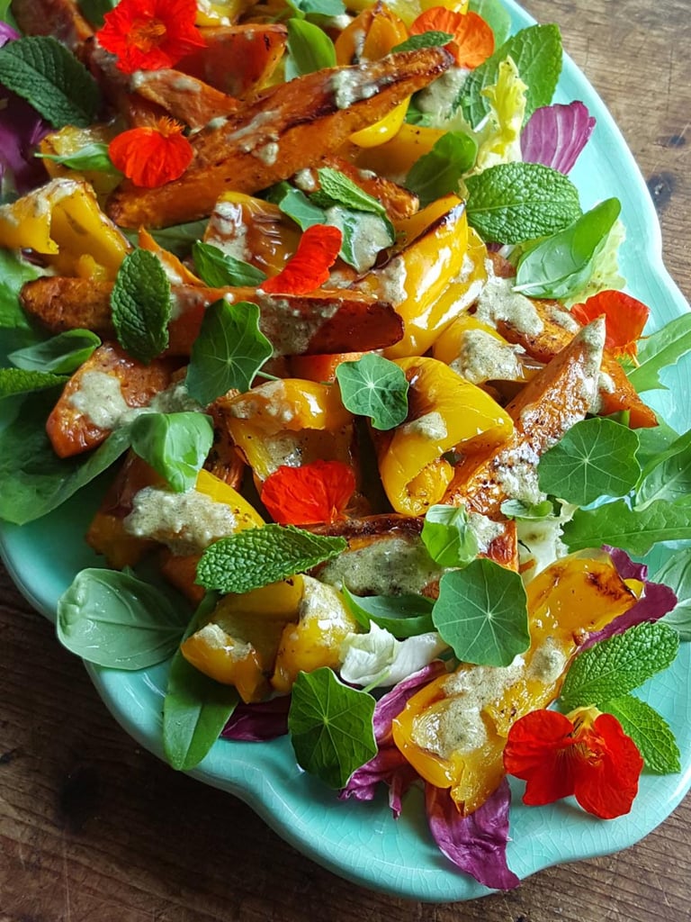 Kumara & Yellow Peppers