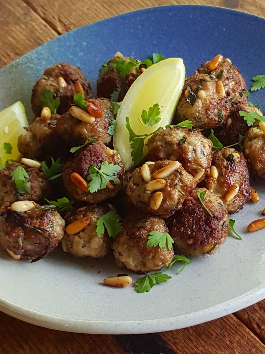 Preserved Lemon & Fresh Herb Stuffing Balls