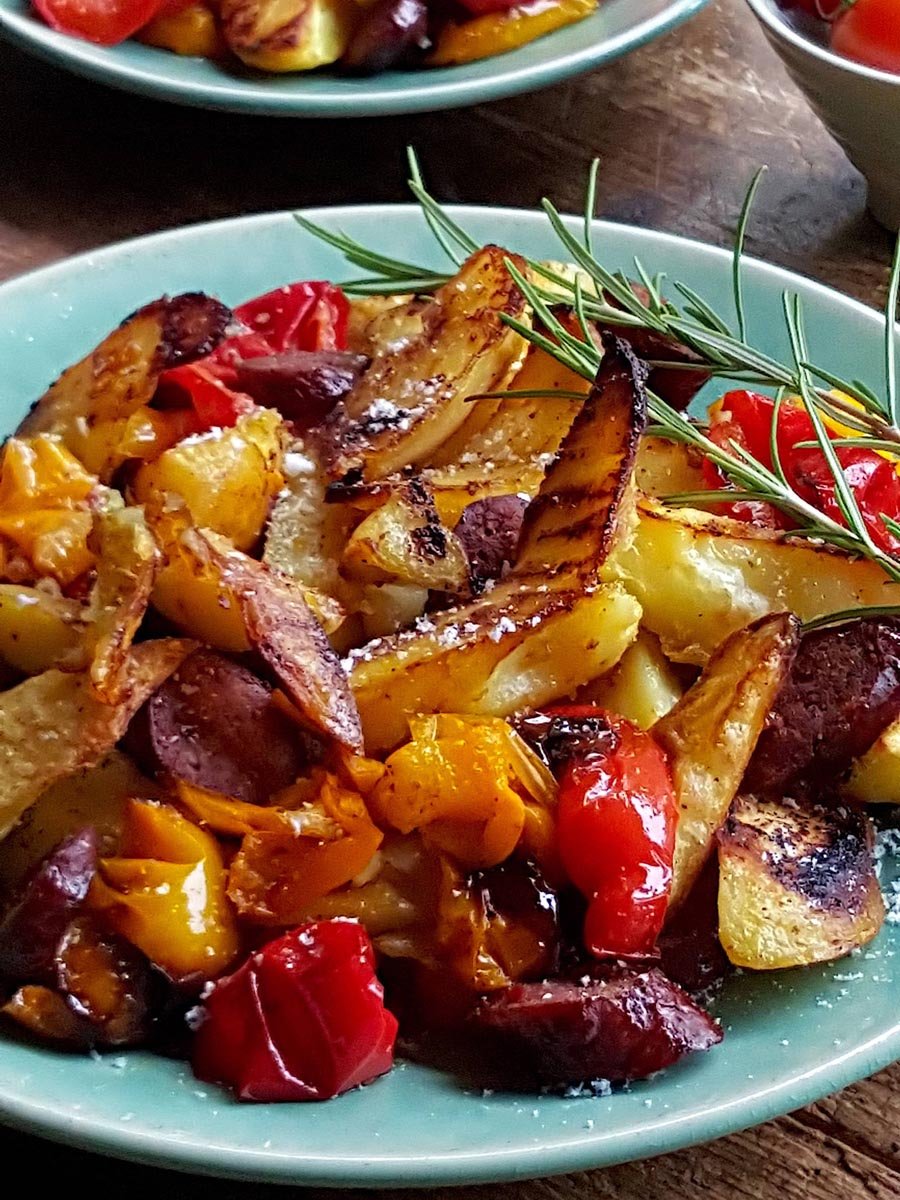 Potatoes, Peppers & Chorizo