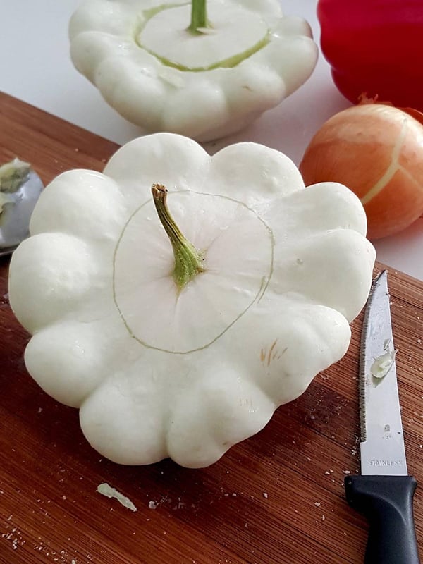 Preparing scallopini for stuffing