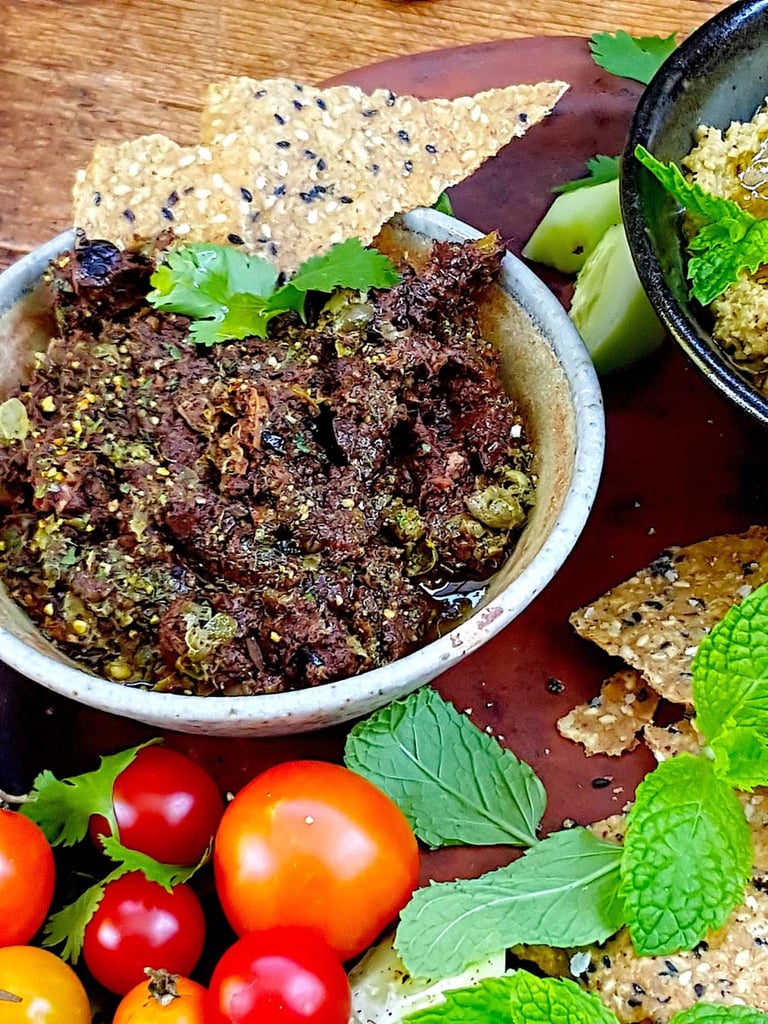 Amanda's South of France Black Olive Tapenade