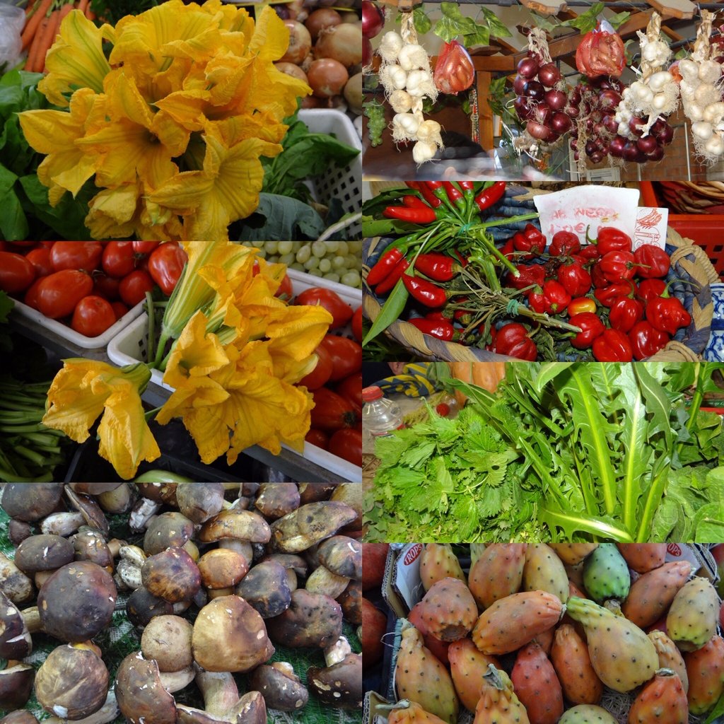 Uzes market shot