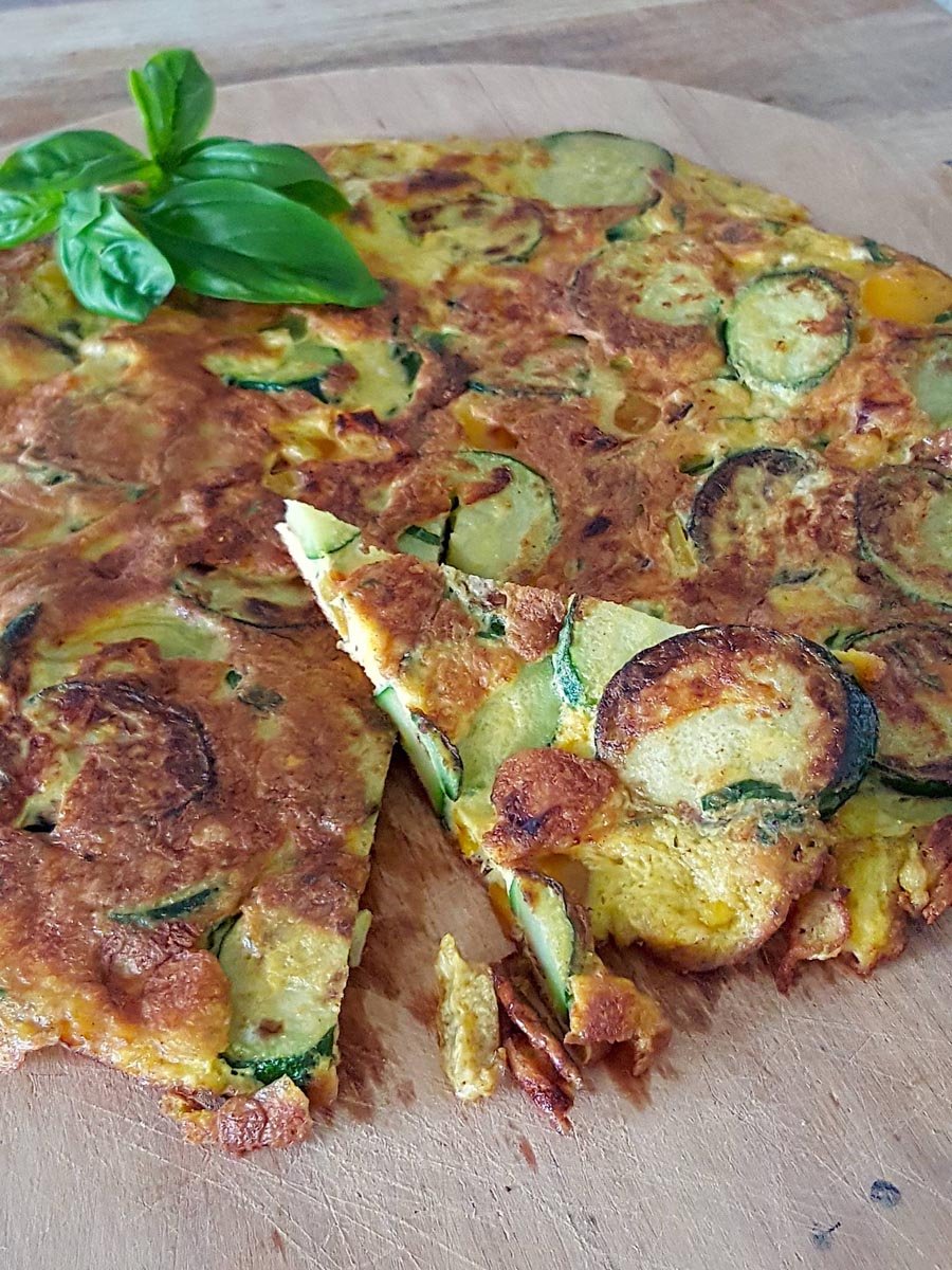 Easy mid-week Zucchini Frittata