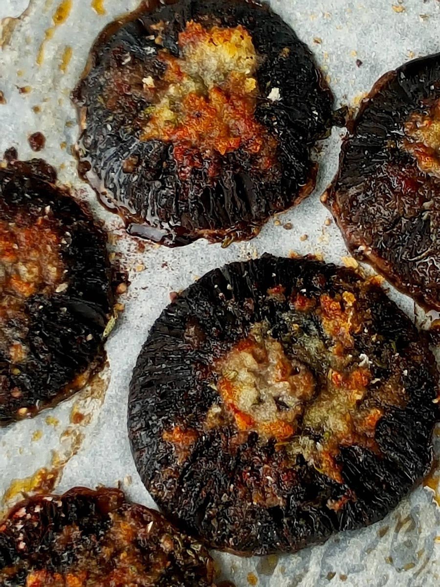 Baked Miushrooms with Smopked Paprika
