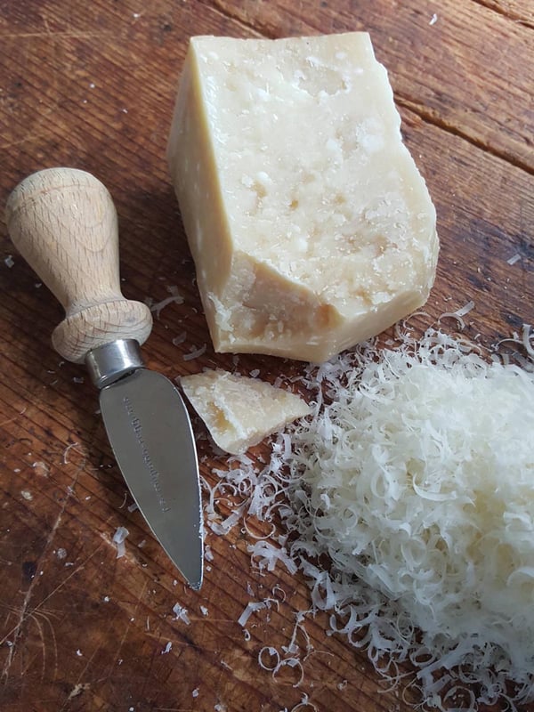 Choose small mushrooms for risotto