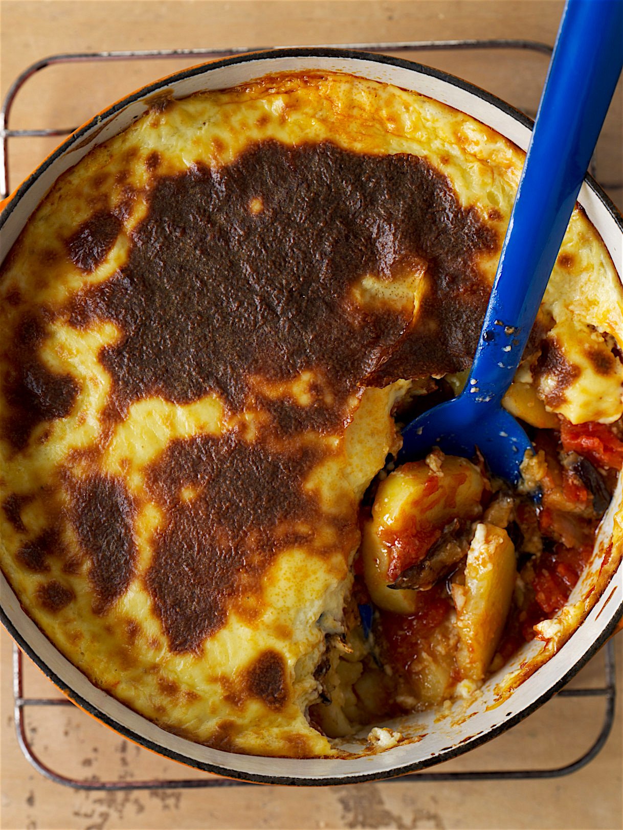 Meatless moussaka!