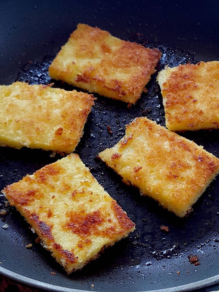 Crispy Fried Polenta