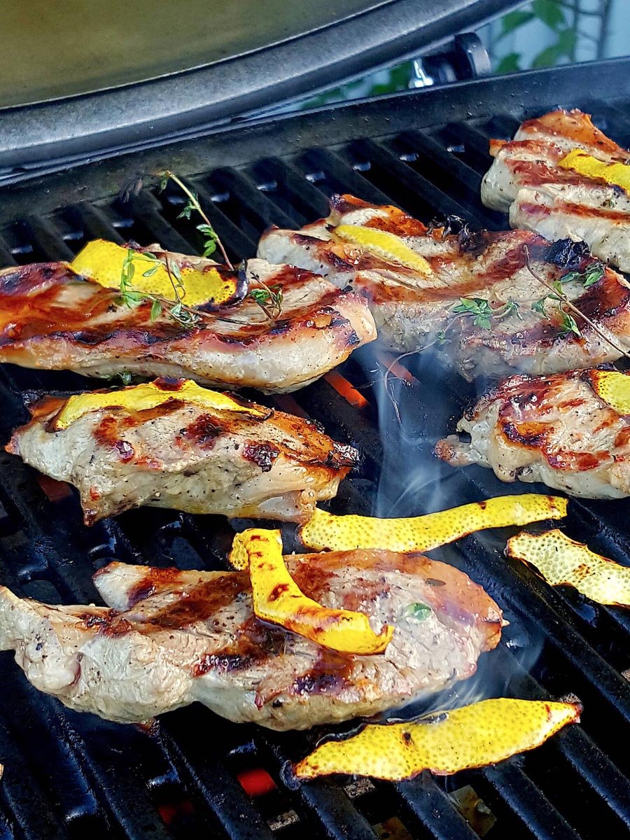 BBQ Lamb Leg Steaks
