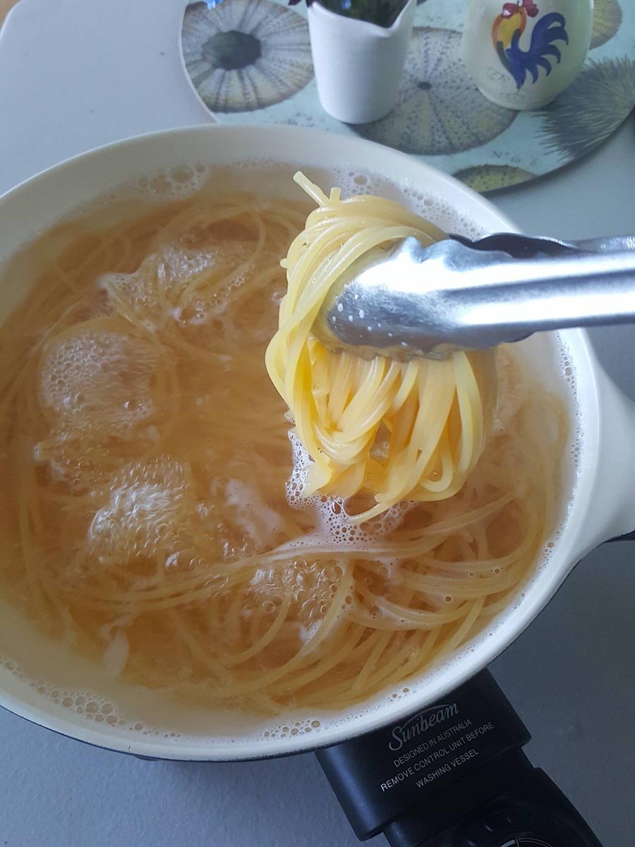 Spag in a skillet