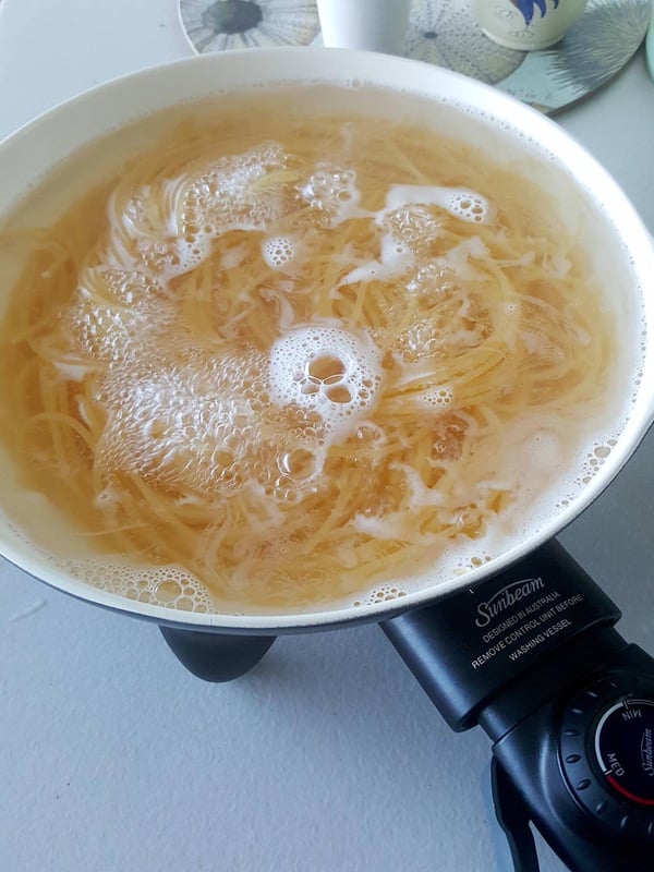Spag in a skillet