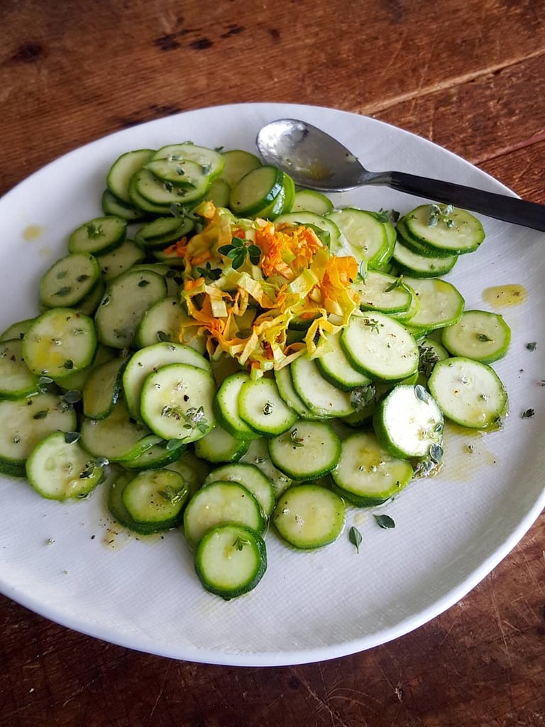 Zucchini with Thyme & Garlic
