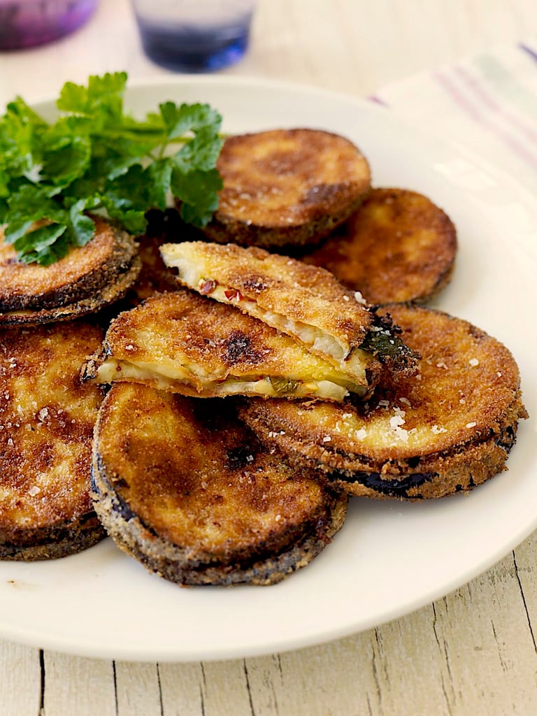 Crispy Eggplant Sandwiches