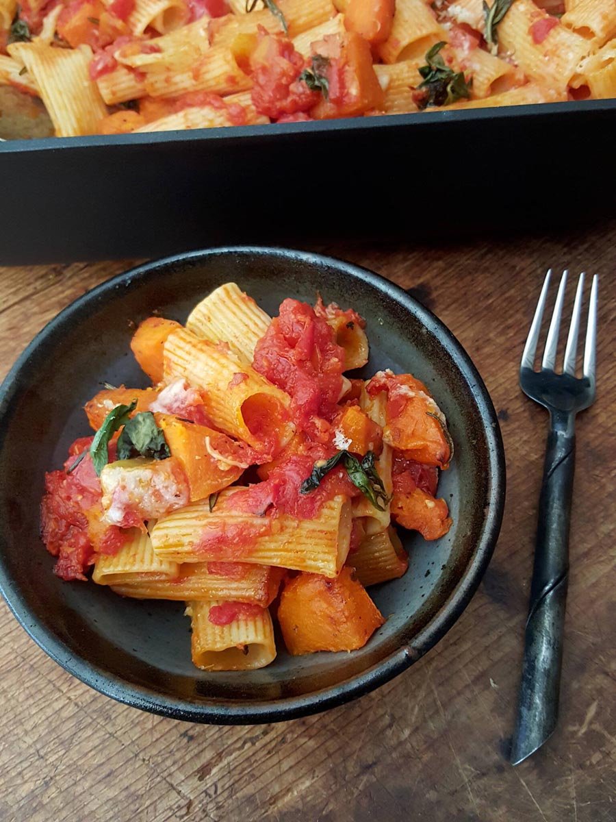 Baked Pumpkin Pasta