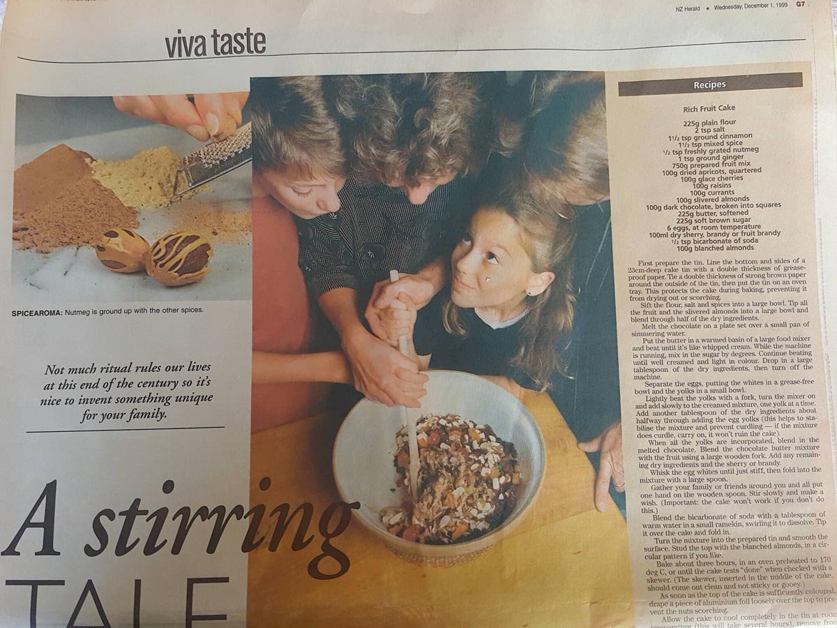 Family Christmas Ritual –Best-ever Xmas cake