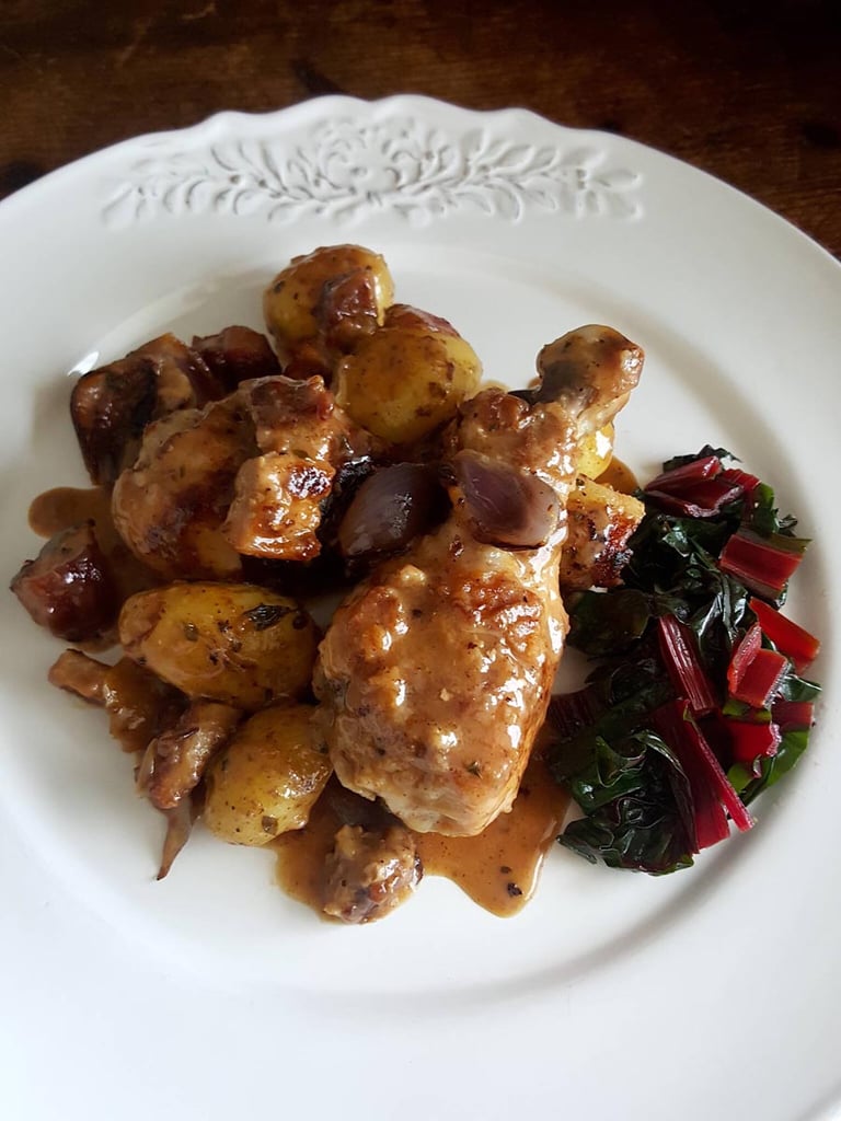 Farmhouse Chicken with Belly Pork