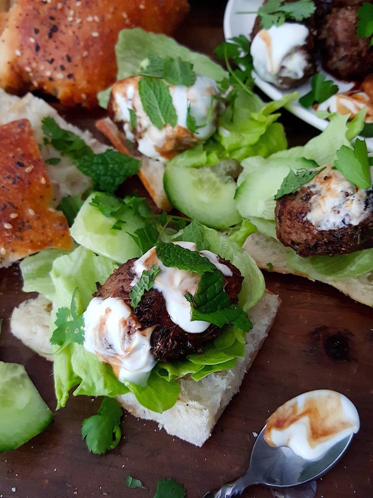 Lamb Meatballs with Spicy Rub