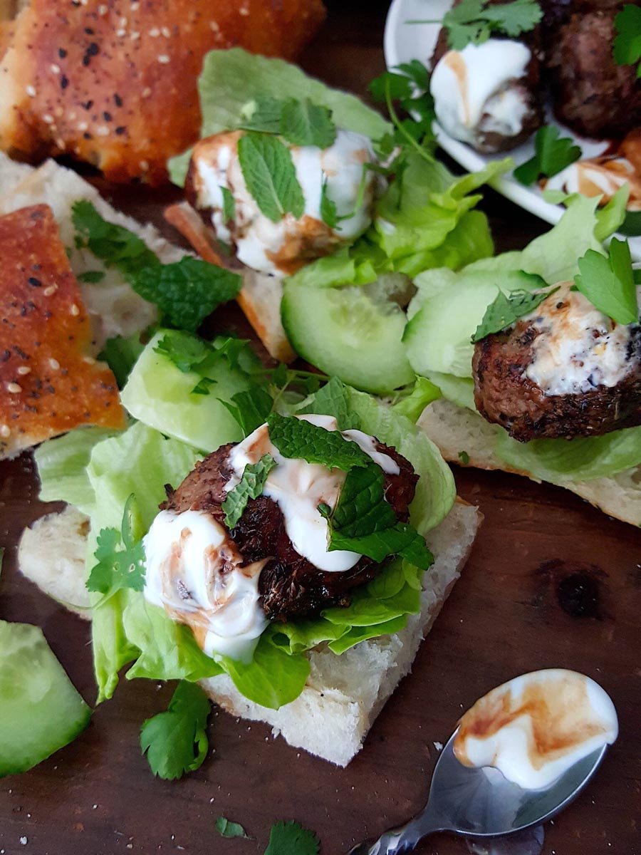 Lamb Meatballs with Spicy Rub