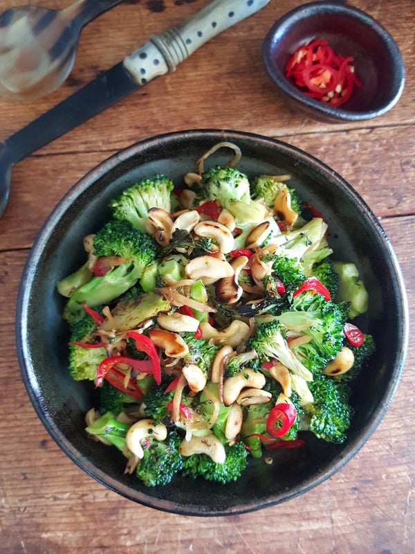 Broccoli Stir-fry with Chilli