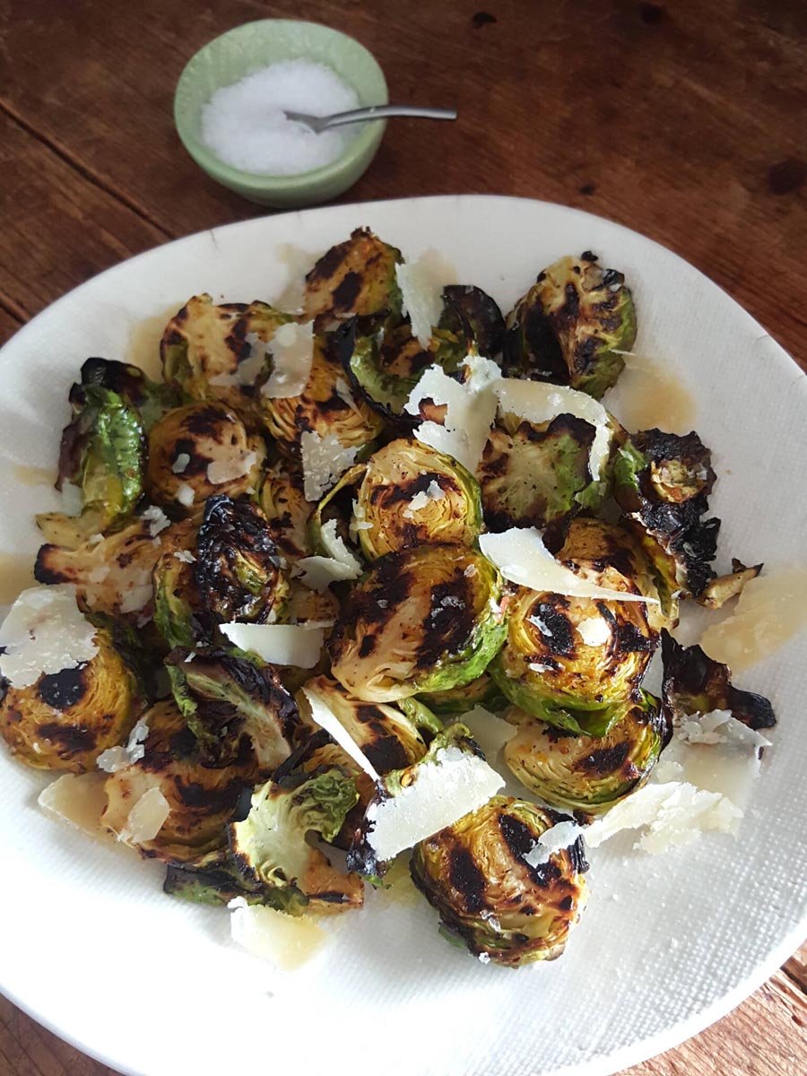 Char-grilled Brussels Sprouts