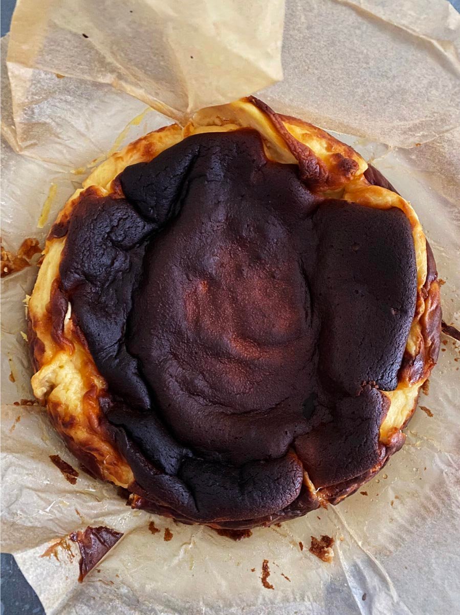 Nigel Sklater Basque_Cheesecake