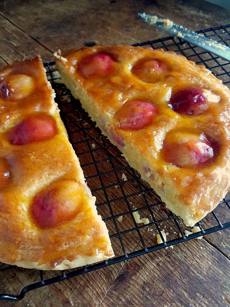 Nectarine & Frangipane Tart