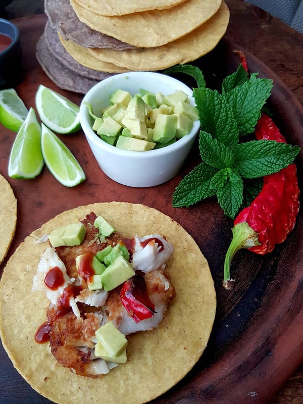 Pan-fried Fish with Chilli & Lime Leaves