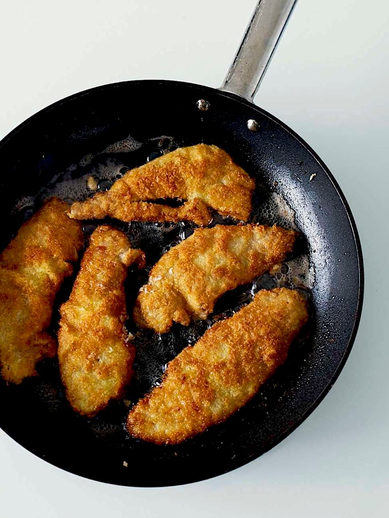 Schnitzel von crumb