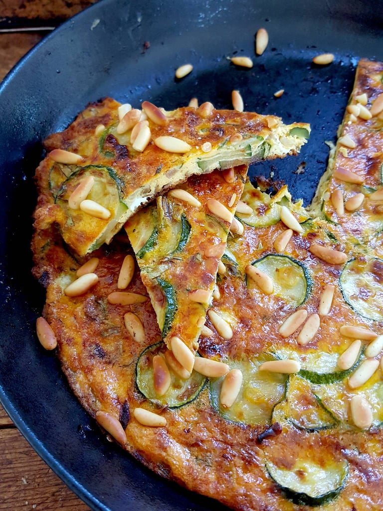 Zucchini & Pine Nut Frittata