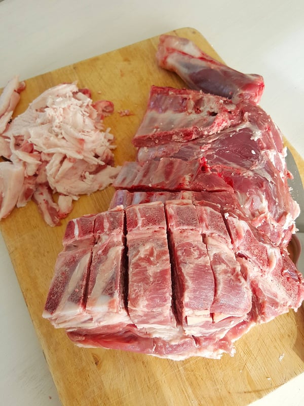Slow-cooked Shoulder of Lamb