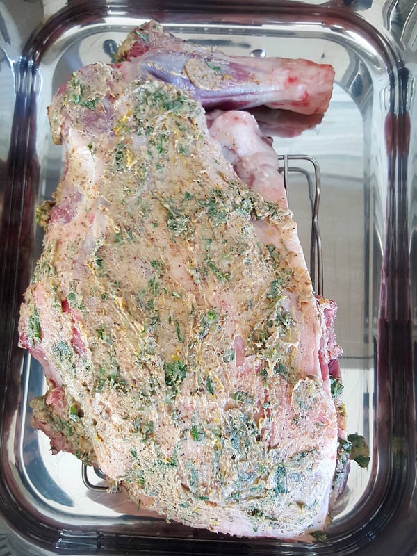 Slow-cooked Shoulder of Lamb