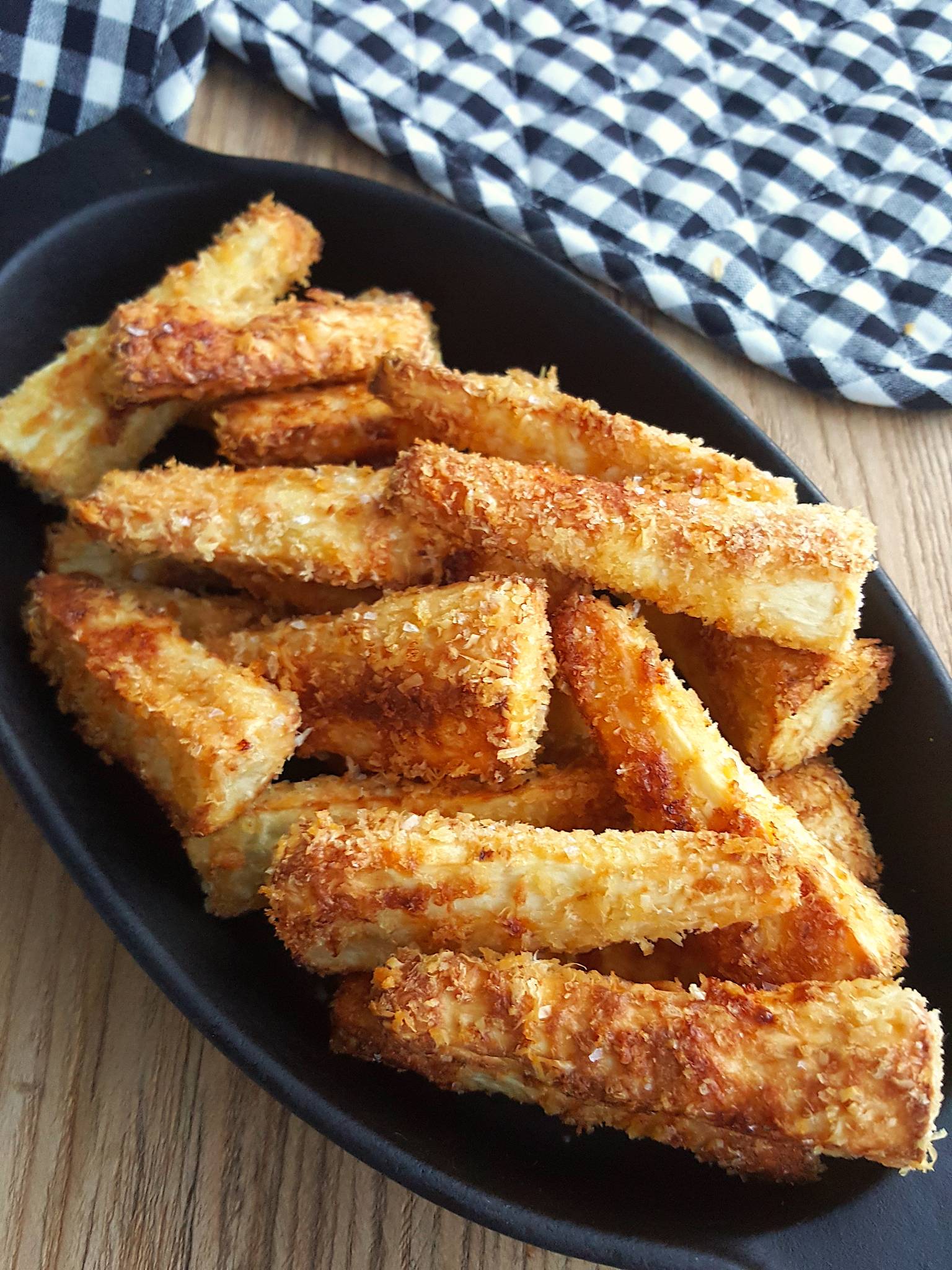 Crispy Parmesan Parsnips