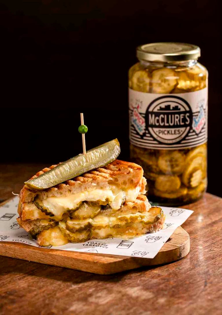 McClure's pickle toastie