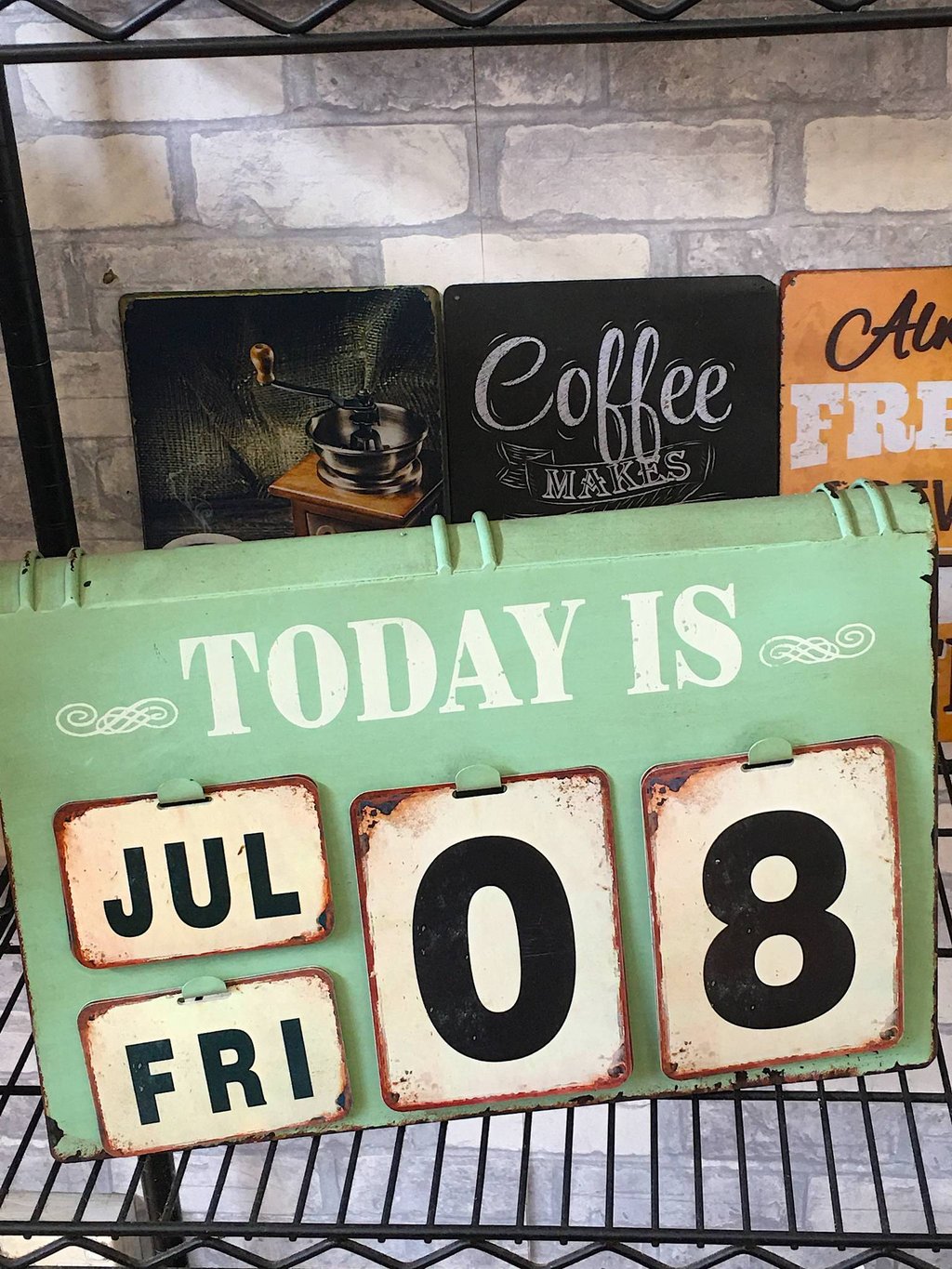 The date