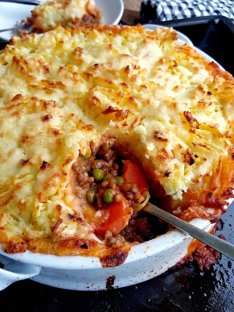 Beef & Lentil Hotpot Pie
