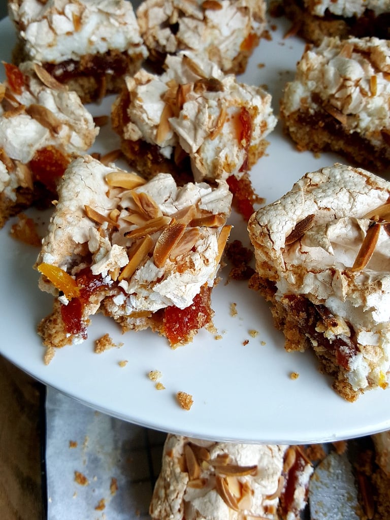 Apricot Meringue Slice